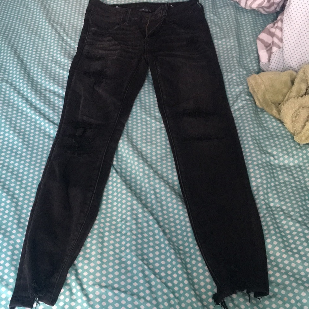 american eagle black jeans